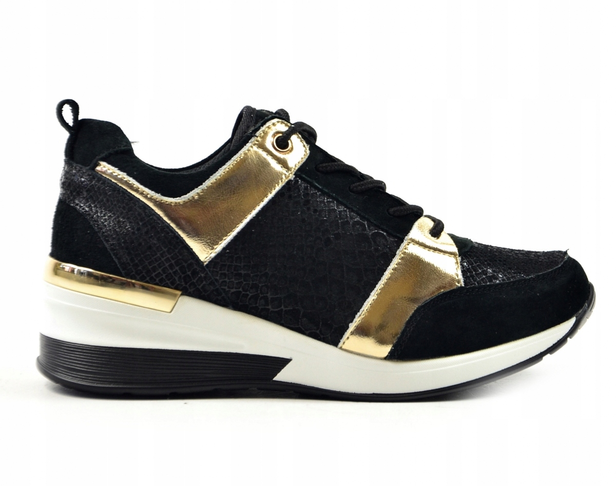

Półbuty 39 sneakersy Filippo 3170 skóra czarne