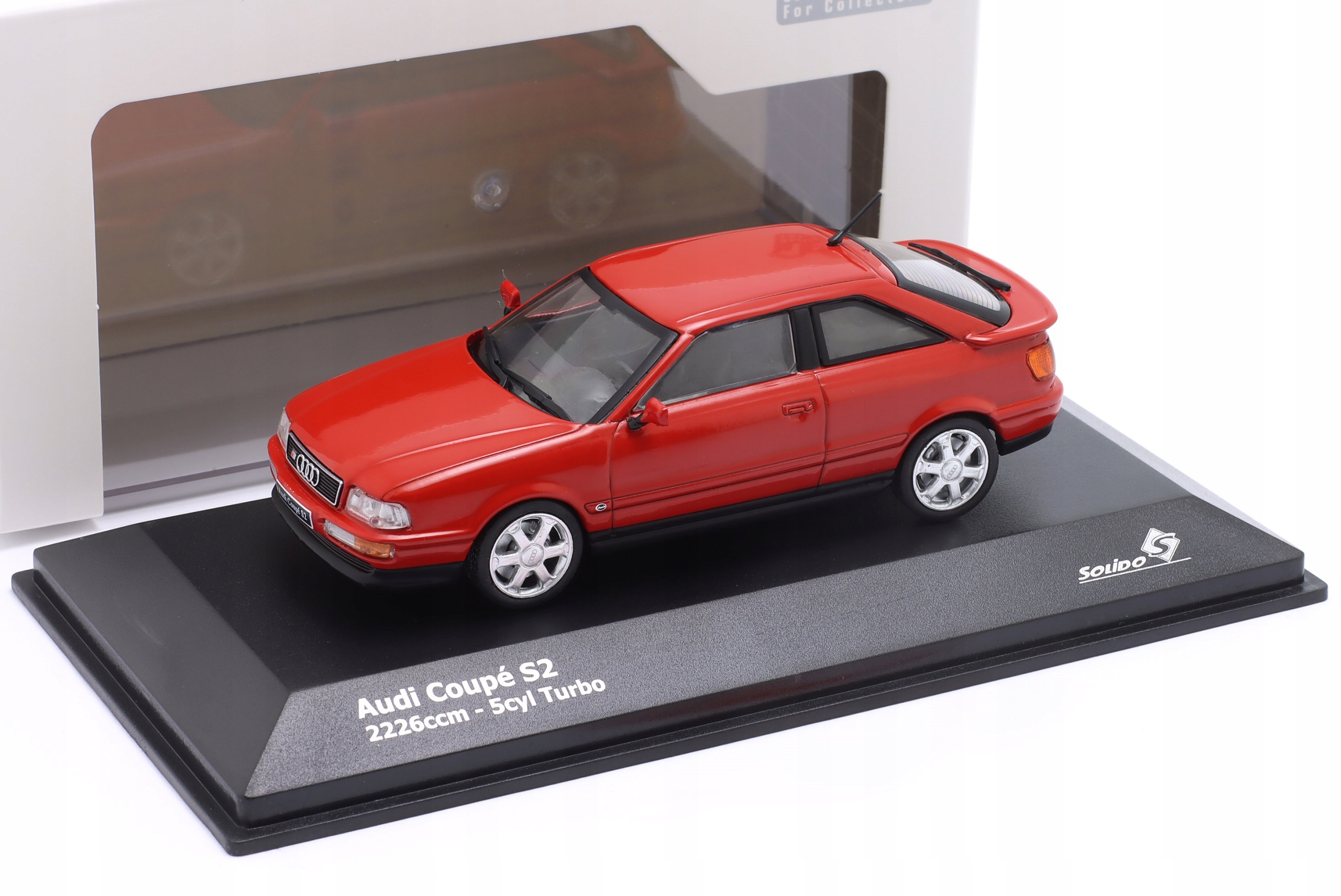 Solido Audi S2 Coupe 1992 Červená 1:43