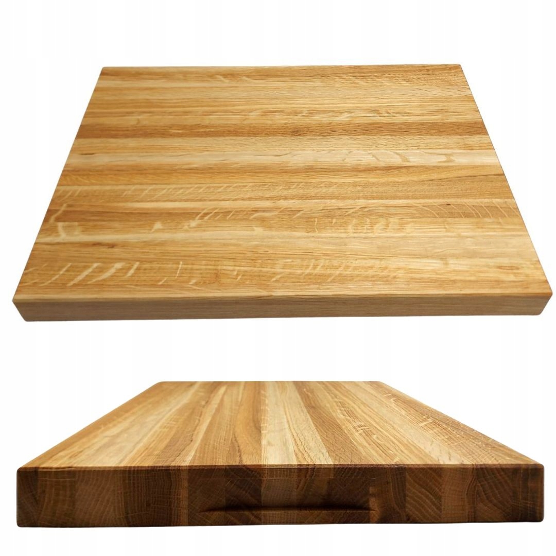 

Deska Do Krojenia Duży Blok Dębowy 50X35 Gruba 4CM