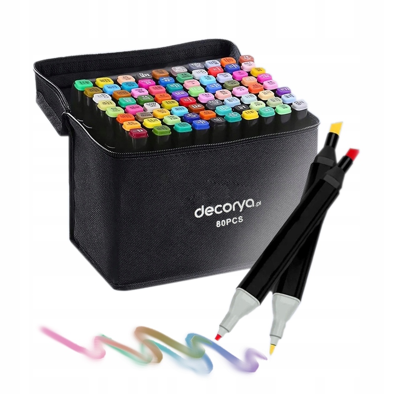 

Zestaw Mazaków z Pokrowcem do Szkoły