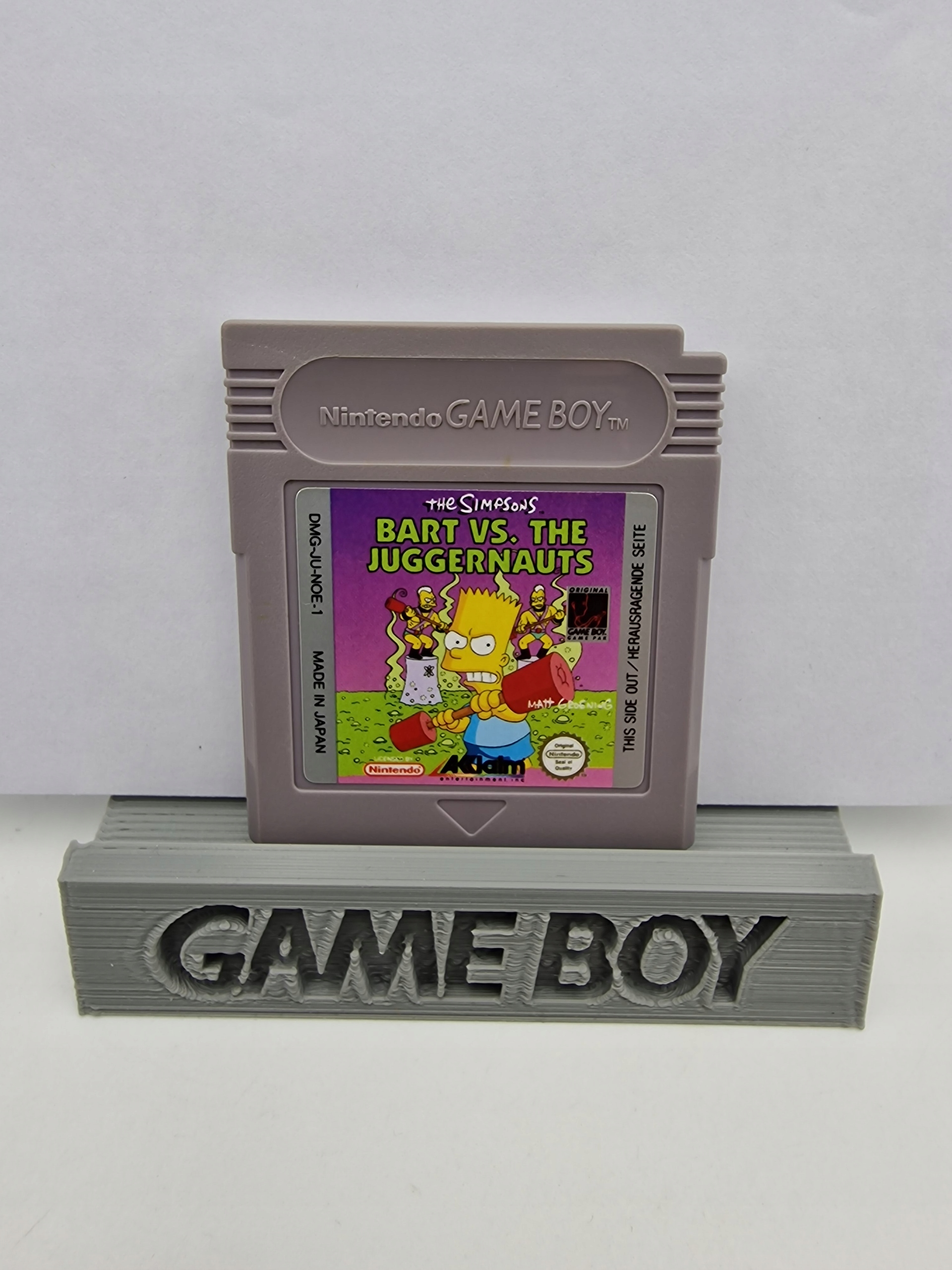 GAME BOY THE SIMPSONS BART VS THE JUGGERNAUTS Producent Nintendo