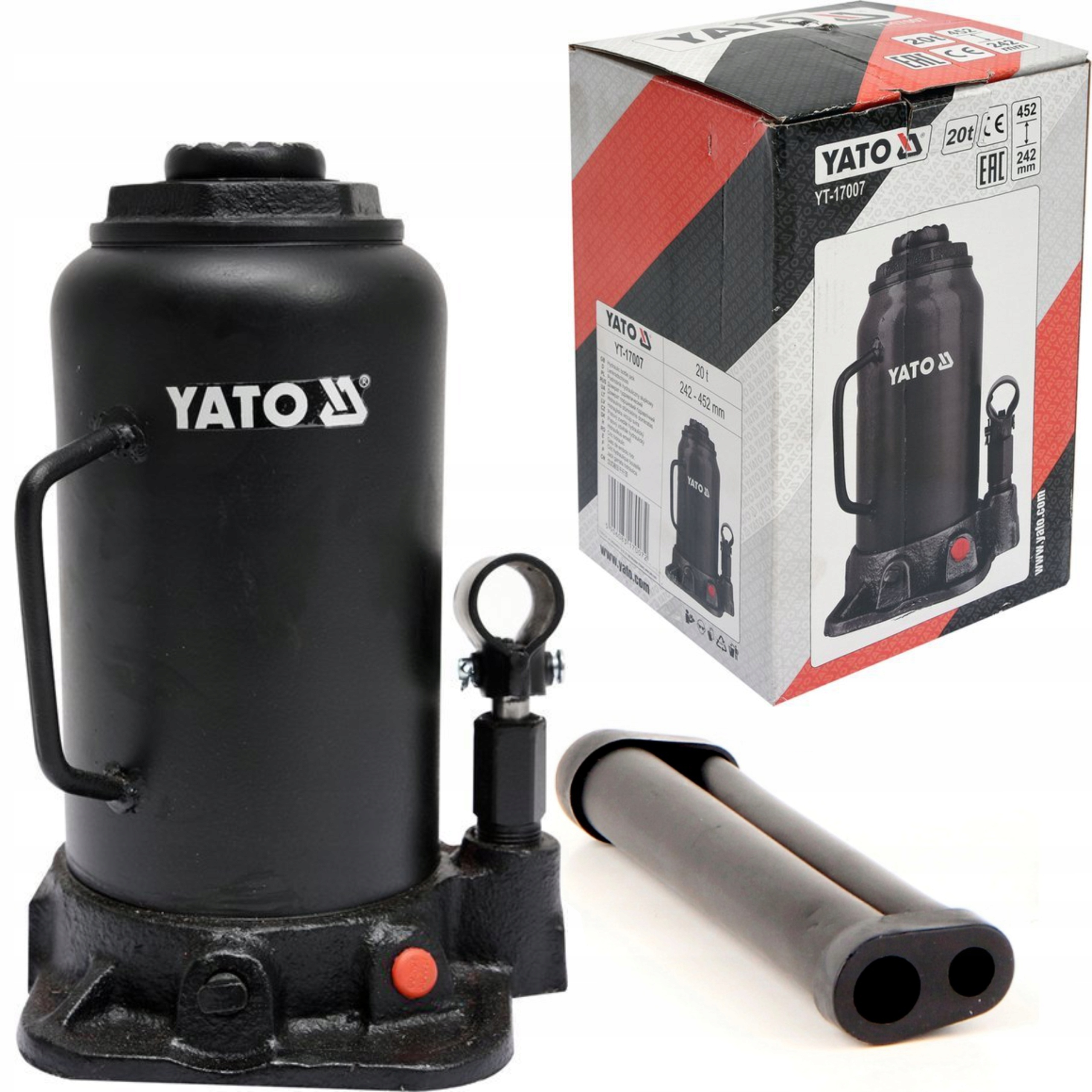 

Yato Podnośnik Hydrauliczny Słupkowy 20T YT-17007