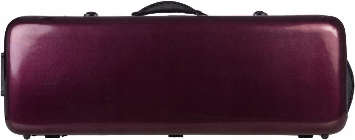 Fiberglass violové pouzdro Oblong 38-43 M-case Bordové lesklé