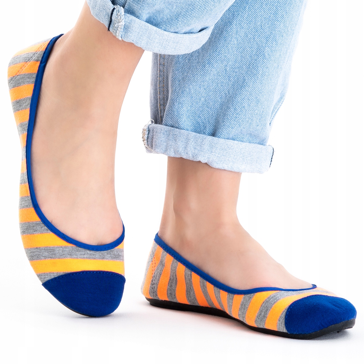 

Baleriny damskie modne elastyczne miękkie Axim