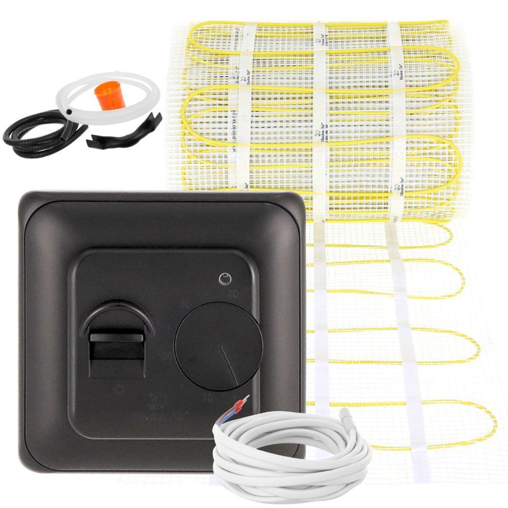 Set Elektrická Vykurovacia Podložka Pod Dlažbu Mission Air 160W/m² 18m²