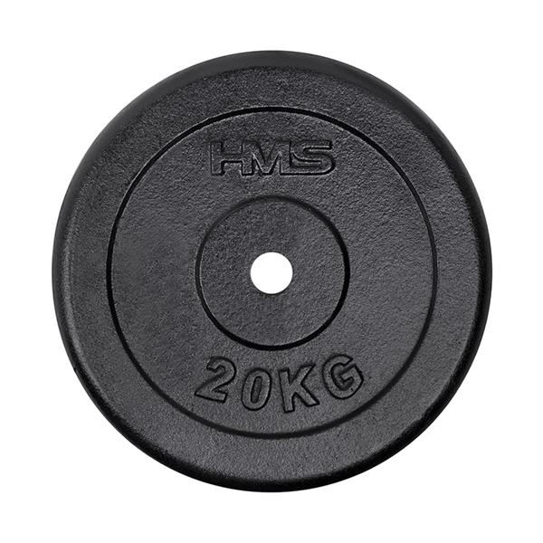 Černý litinový kotouč Hms 20 kg