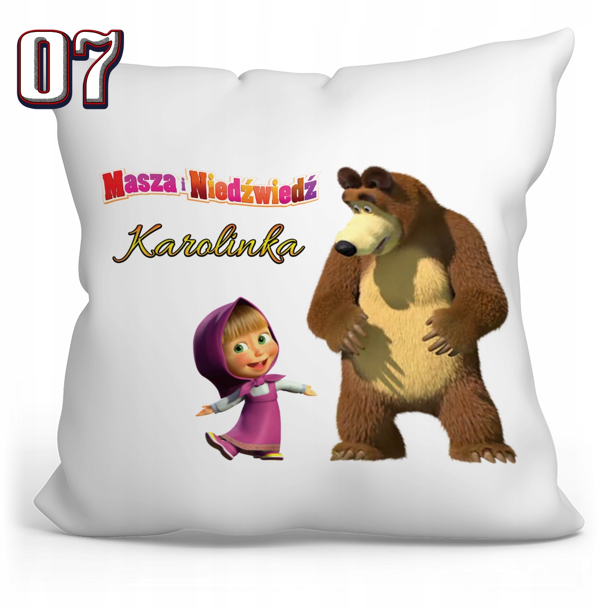 PODUSZKA MASZA I NIEDŹWIEDŹ + IMIĘ EAN (GTIN) 5904158186386