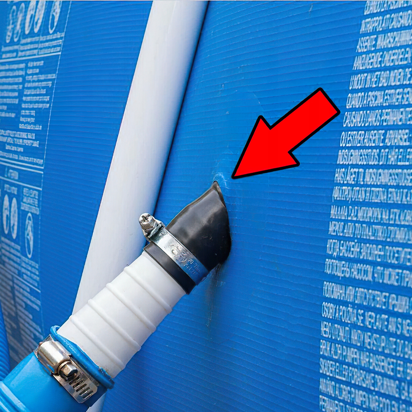 ZACISKI WĘŻA WSPORNIK RURY BASENOWEJ Opaska kablowa Przeznaczenie inne