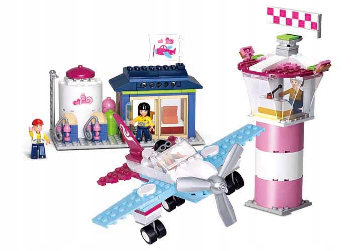 

Klocki Girl's Dream Lotnisko Samolot 284 El. Leg.