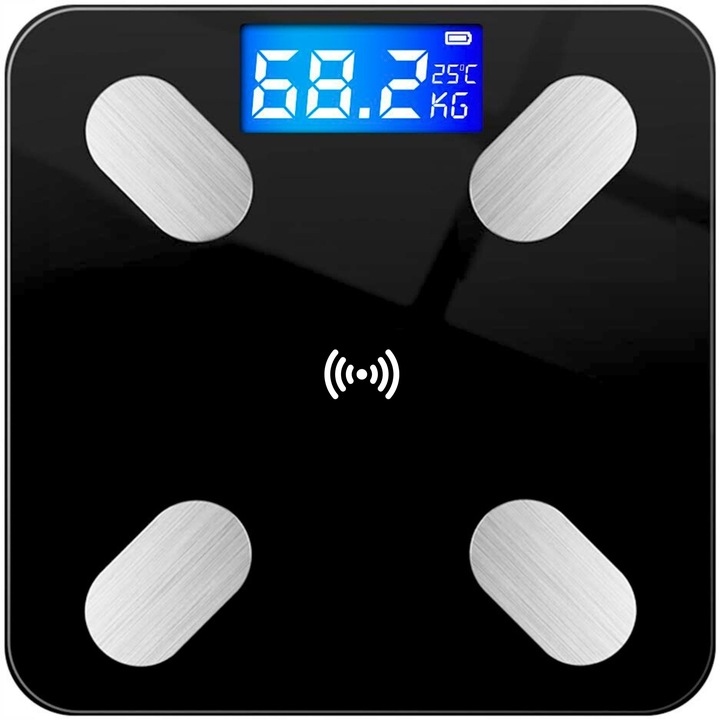 WAGA ŁAZIENKOWA ANALITYCZNA SLIM 180KG SMART+ 25w1 BLUETOOTH APLIKACJA EAN (GTIN) 5906623237487