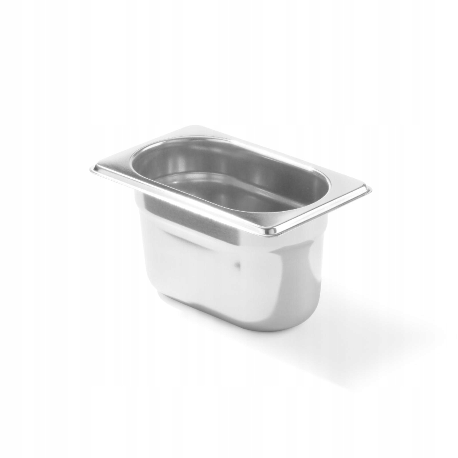 Nádoba Gn 1/9 Nerezová Ocel Profesionální Gastronomická 100 MM Hendi
