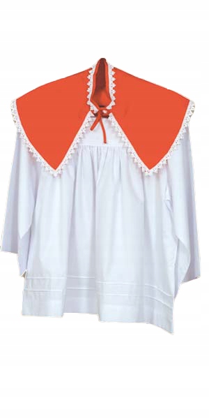 

Komeżka/ Komża+ pelerynka Boże Ciało- rozm 110