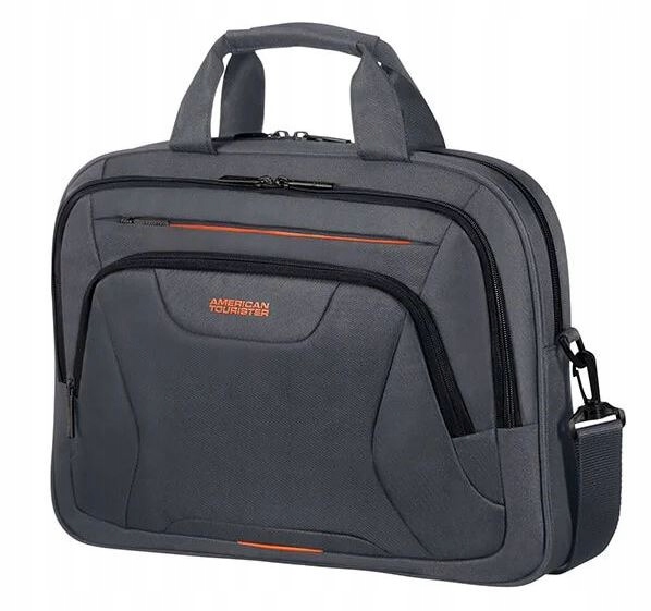 American Tourister At Work Laptop Bag 15.6" Black/ Orange 33G*39005