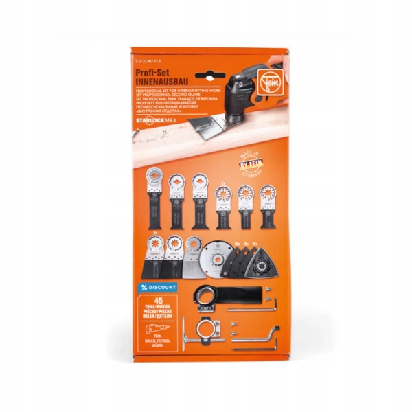 Profesjonalny zestaw Starlockmax Fein 35222967120 Marka Fein