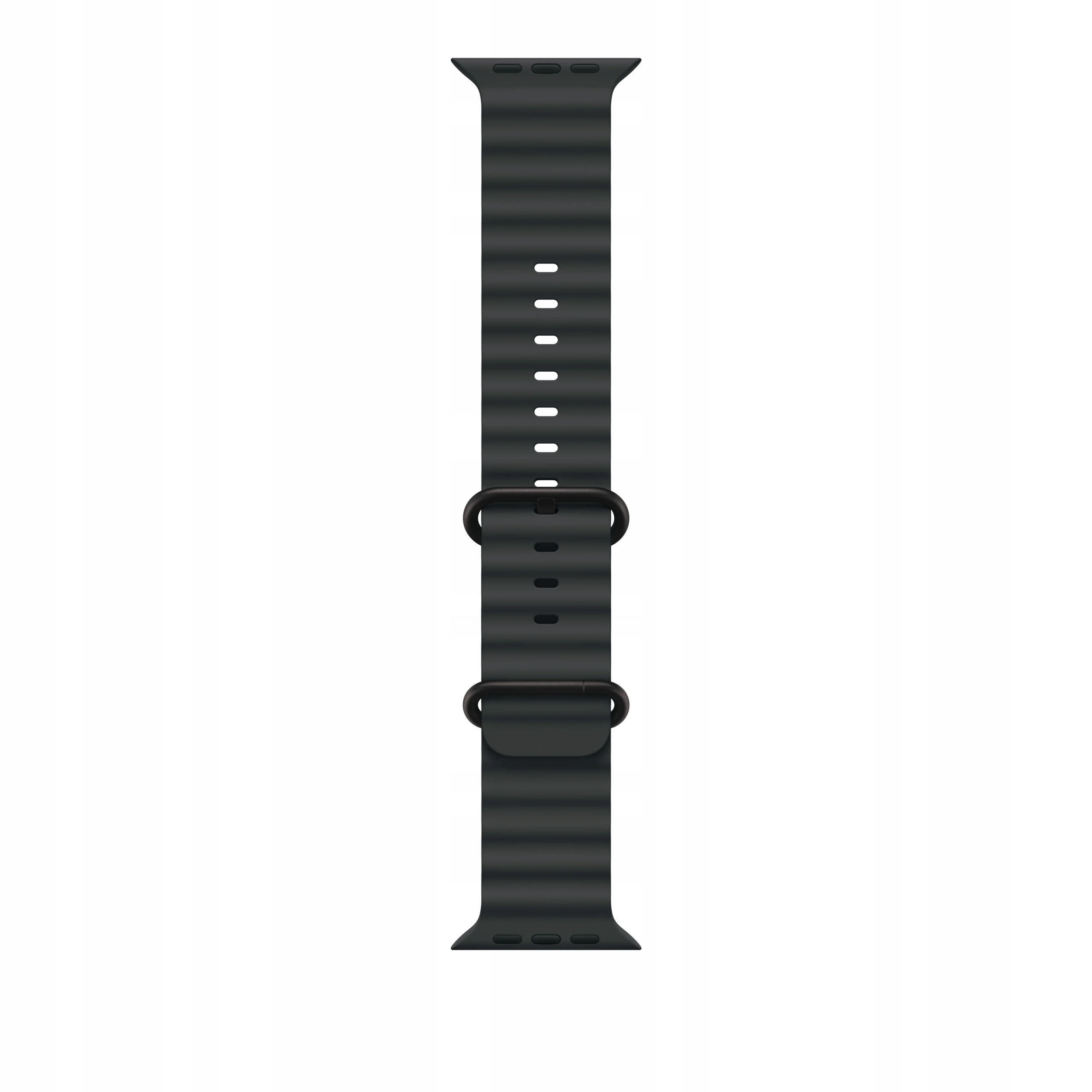 Apple Watch 44/45/46/49mm černý Oceánský řemínek černý titan