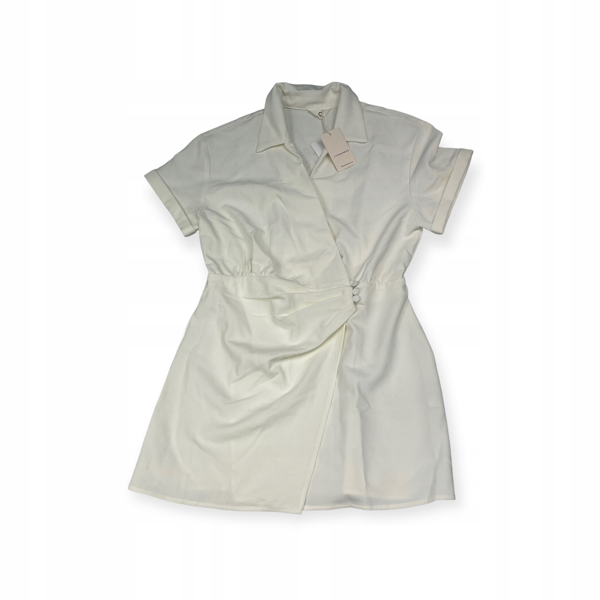 Elegantní světlé šaty Commense M