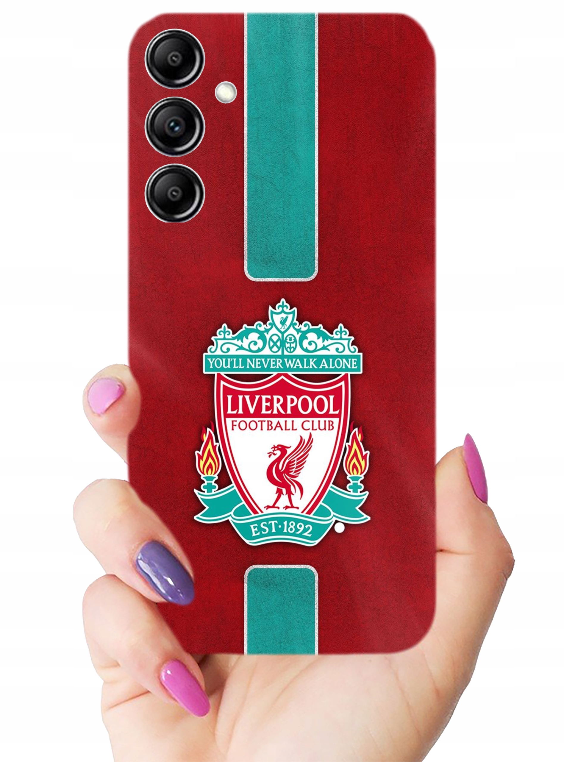 小物 SK3ZM Etui do Samsung Galaxy A15 4G / A15 5G SKÓRZANE SKIN + SZKŁO