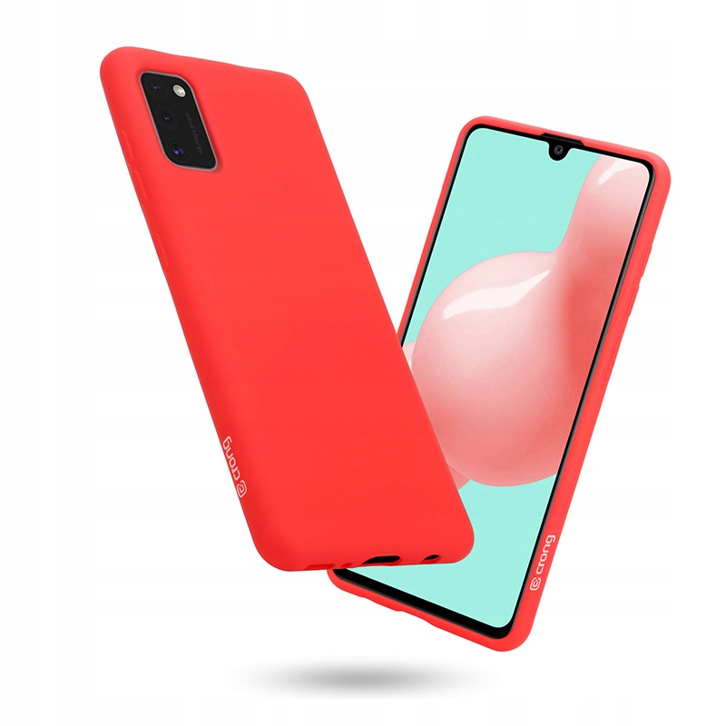 

Crong Color Etui Do Samsung Galaxy A41 czerwony