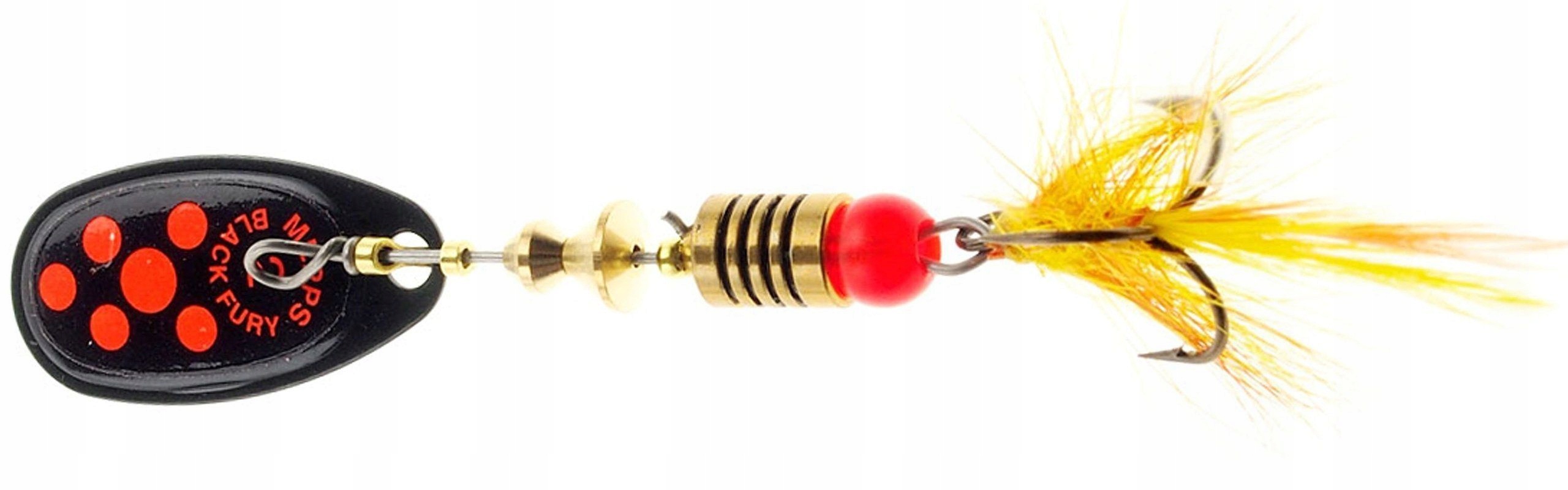 

Mepps Black Fury/mouche czarny/czerw_orange 2/4,5g