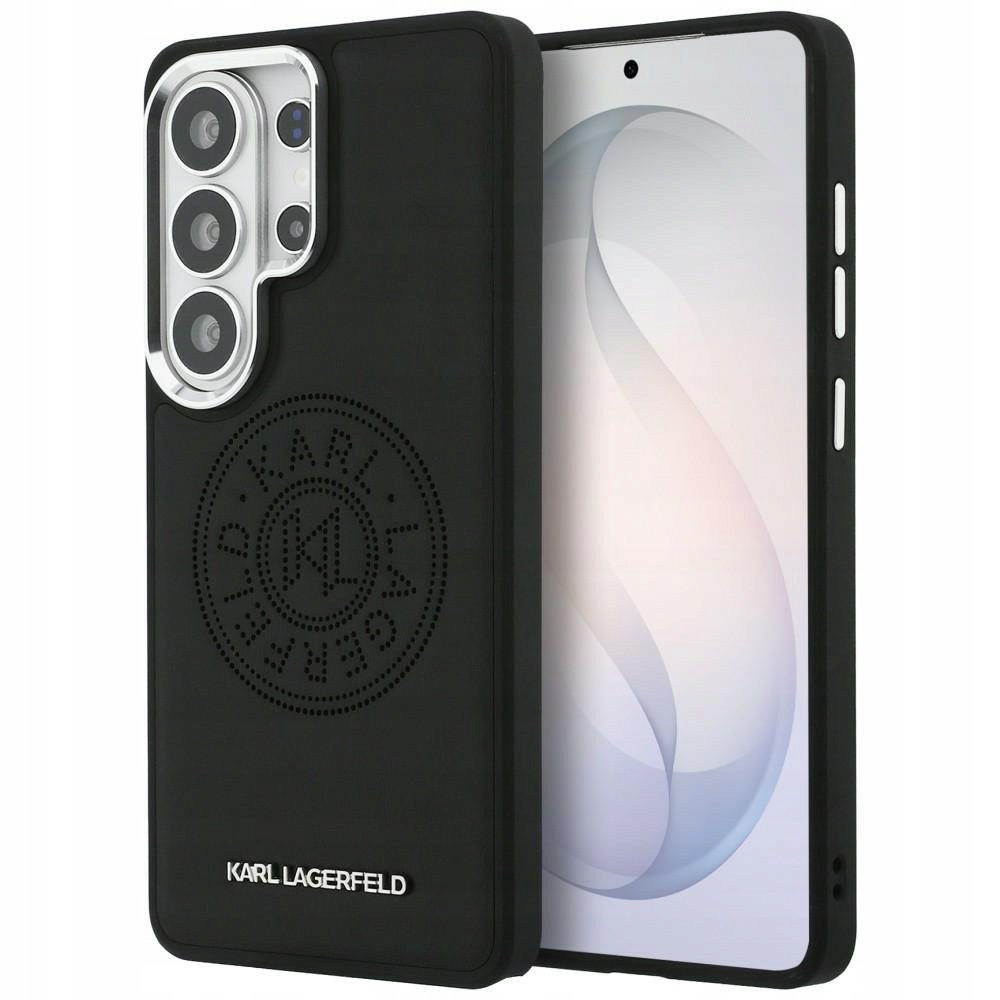 Etui Karl Lagerfeld Perforated Kl MagSafe do Samsung Galaxy S26 Ultra czarn