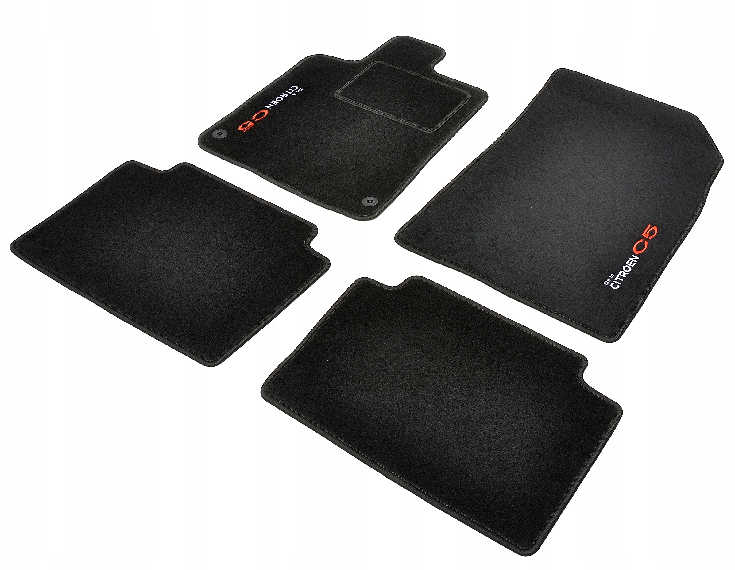 Velurové koberce pro Citroen C5 2001-2007 Haft