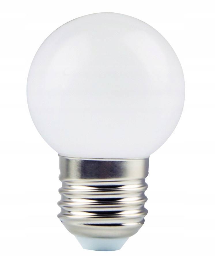 

Żarówka Led 1W E27 mała kulka do girland b. ciepła
