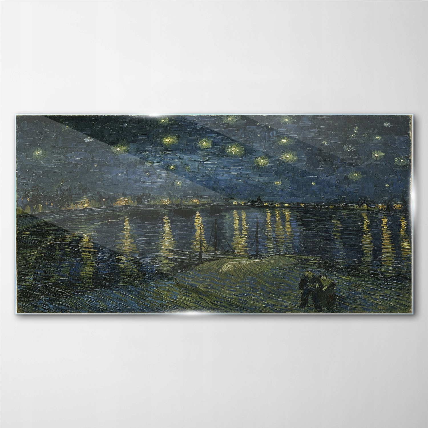 

Foto obraz szklany Gwiaździsta noc Van Gogh 100x50