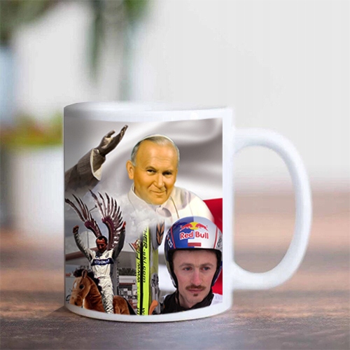 Kubek Biały Śmieszny Prezent Wzór WIELCY POLACY 01 Kod producenta Śmieszny Prezent Kubek z nadrukiem