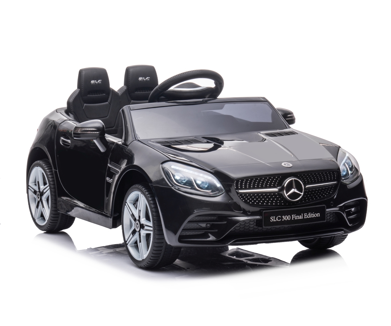 Jeździk na akumulator pilot elektryczny Led Mercedes-Benz Slc Milly Mally