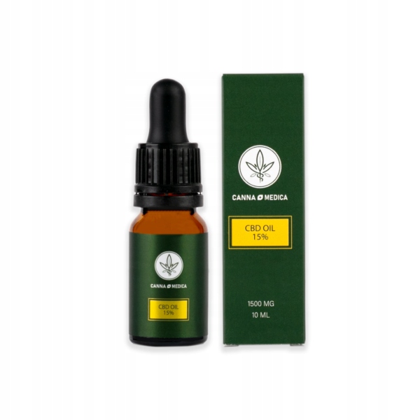 

Olejek Cbd 15% 1500mg Full Spectrum Cannamedica