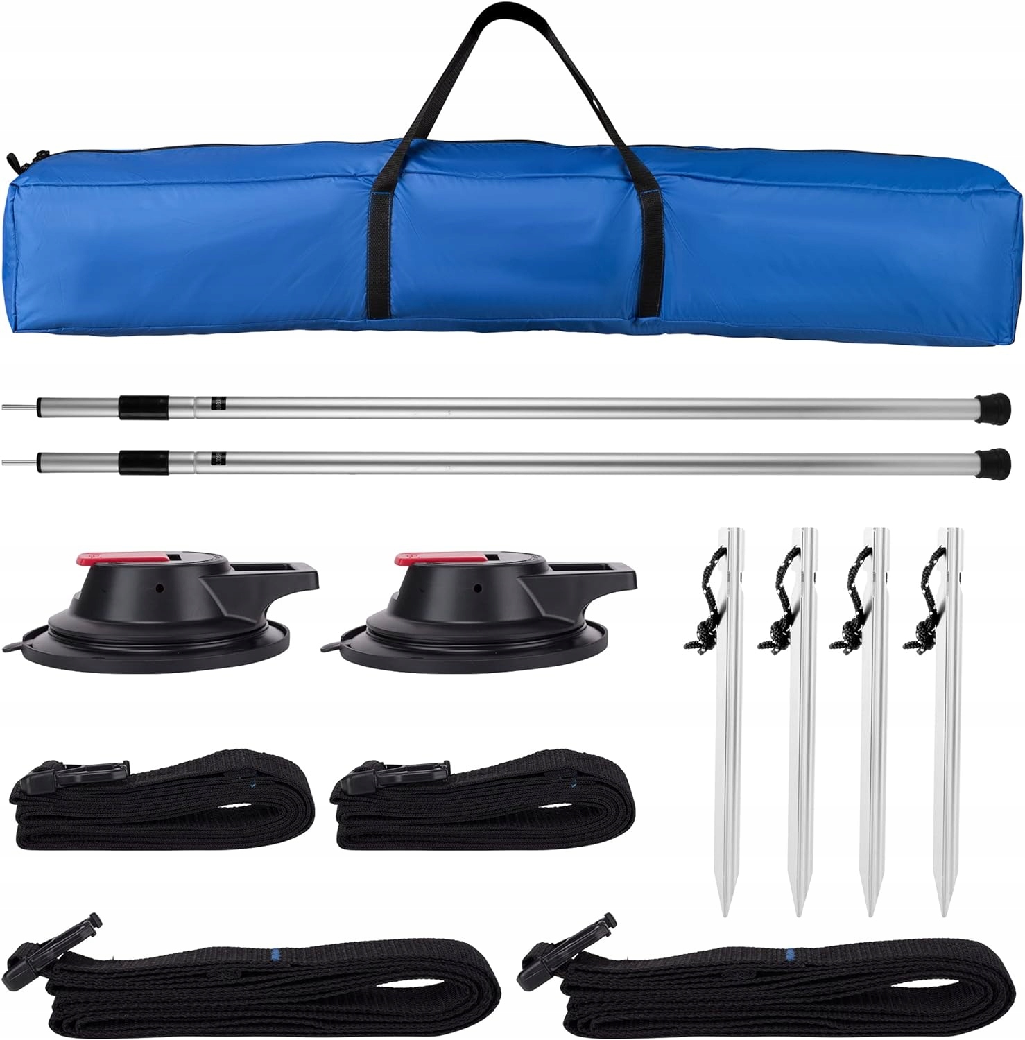 MARKIZA SAMOCHODOWA ŻAGIEL SŁONECZNY DO AUTA STELAŻ PRZECIW UV KEMPING DUŻA Marka Ultrasport