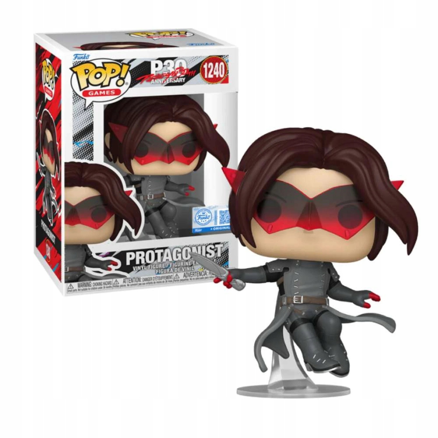 Funko Pop! Sběratelská vinylová figurka Persona Protagonista #1240