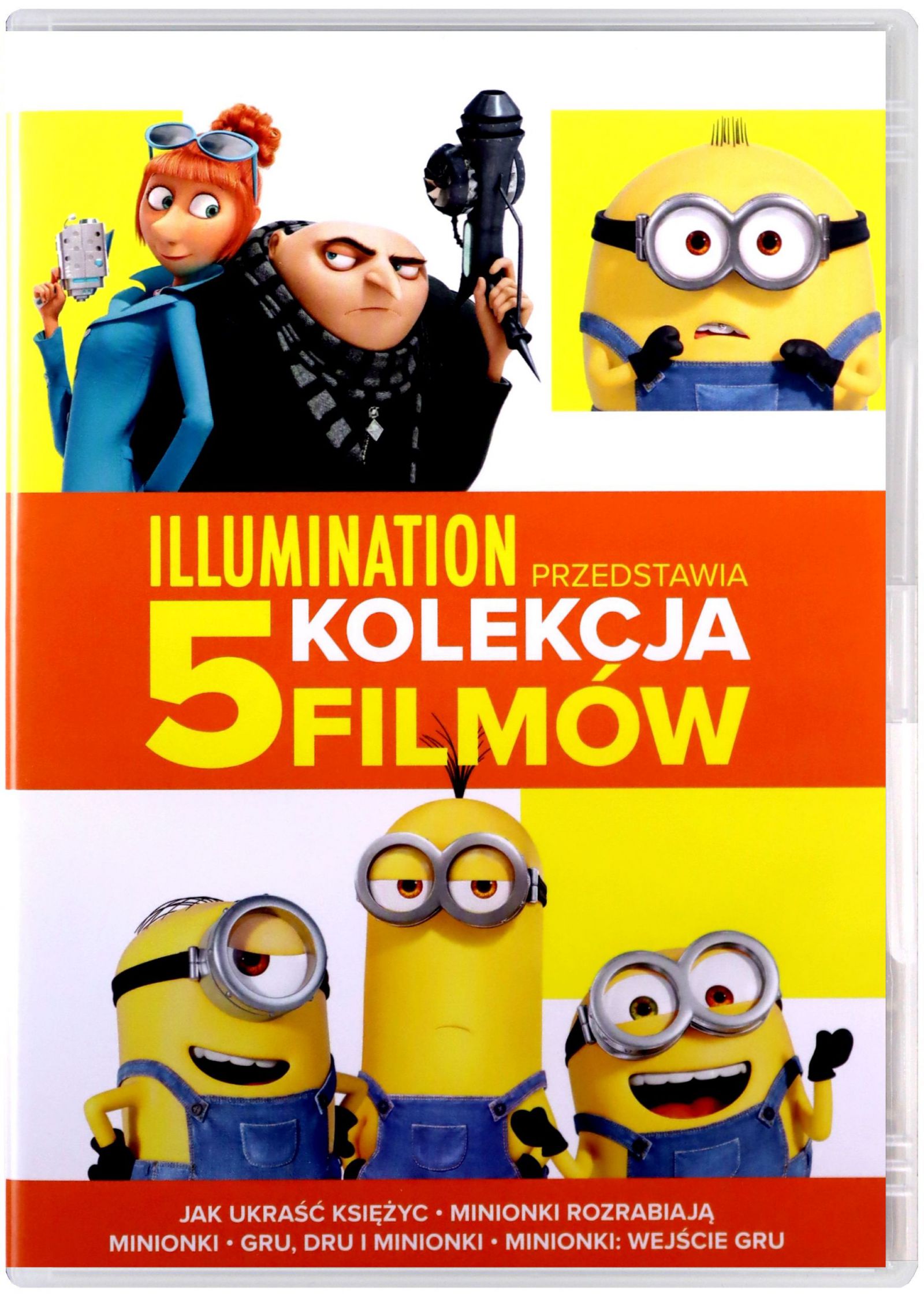 

Minionki 1-5 Pakiet (5DVD)