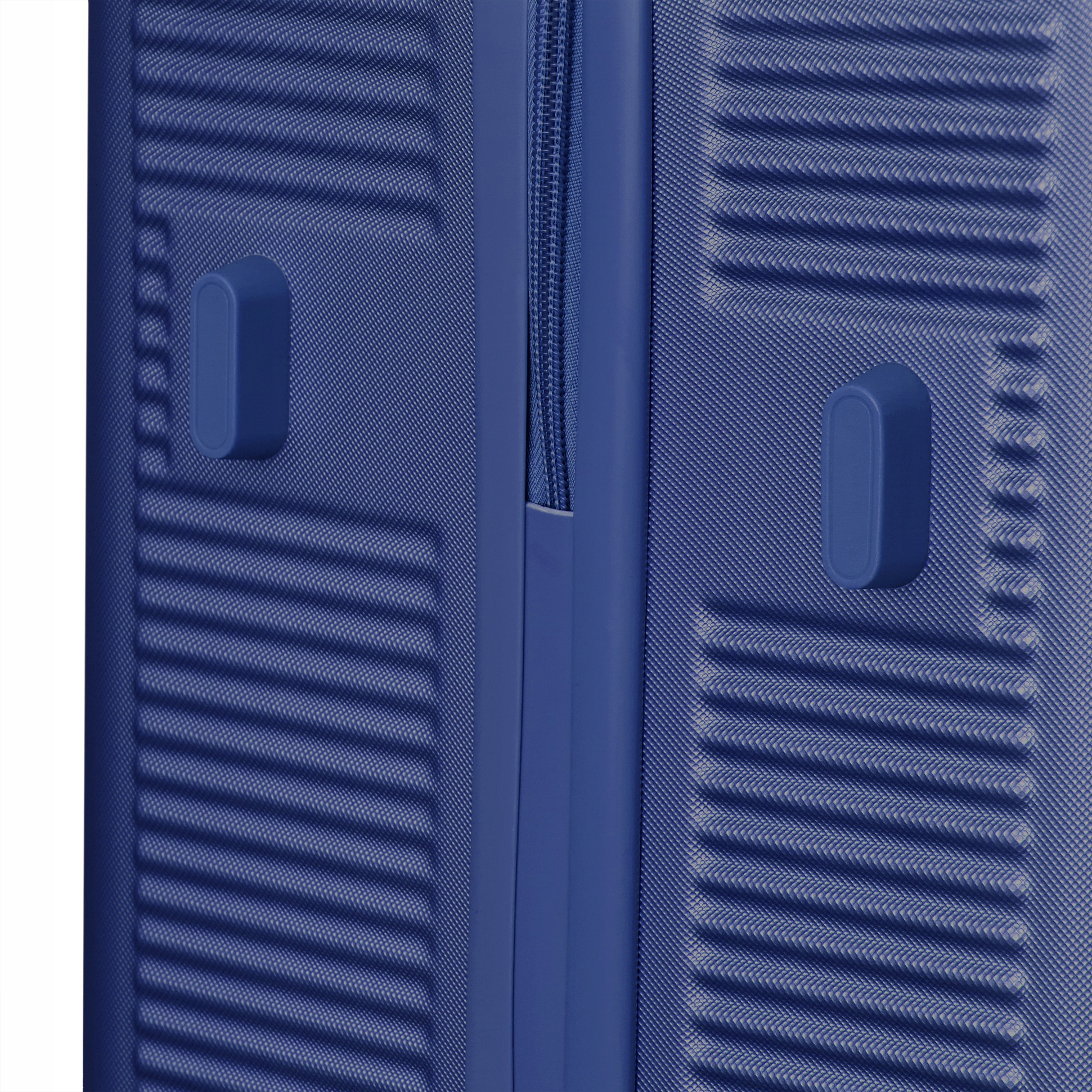 BETLEWSKI zestaw na wyjazd kabinowa walizka mały kuferek ABS Odcień granatowy