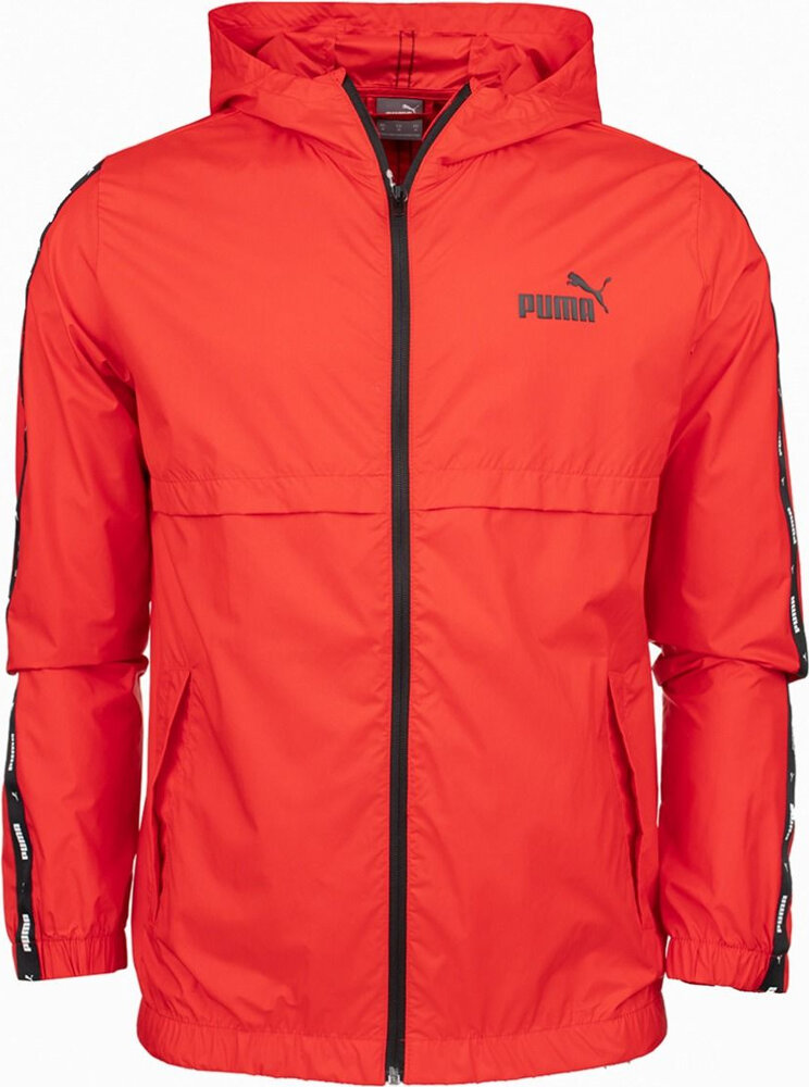 Pánská Bunda Puma Ess+tape Windbreaker Červená, velikost L