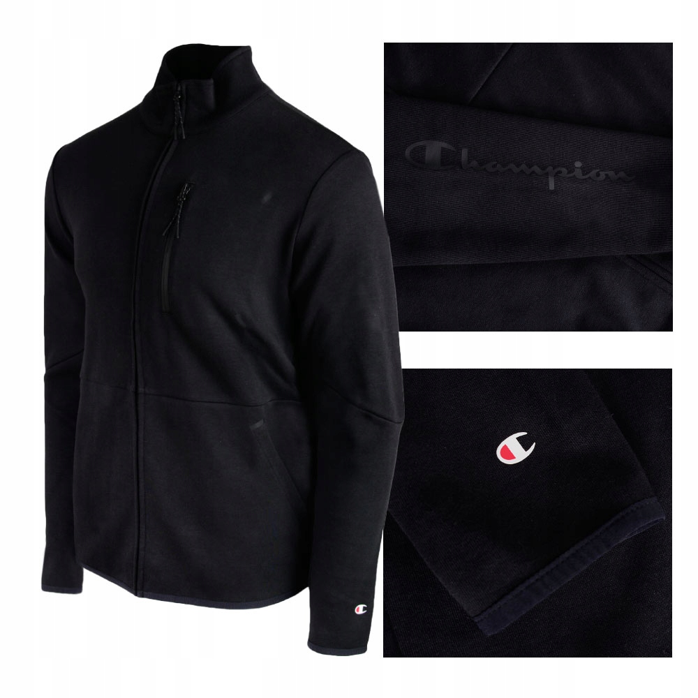 Champion Pánská Rozepínací mikina černá 218750 M