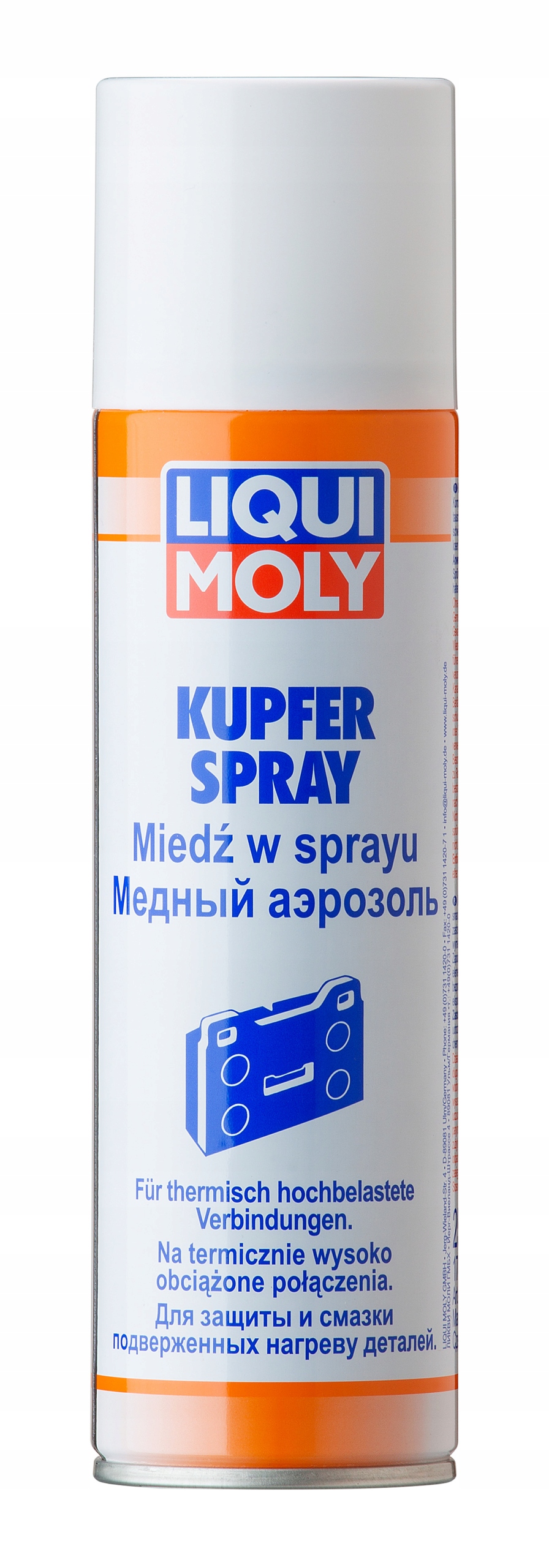 LIQUI MOLY SPRAY MIEDZIANY - 250 ml - 3970