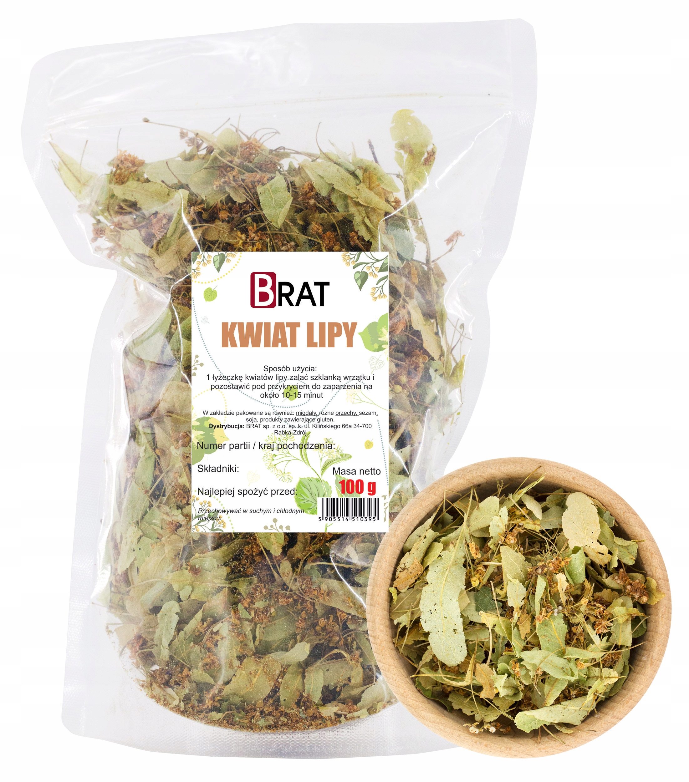 Levně Lipový květ 100 g