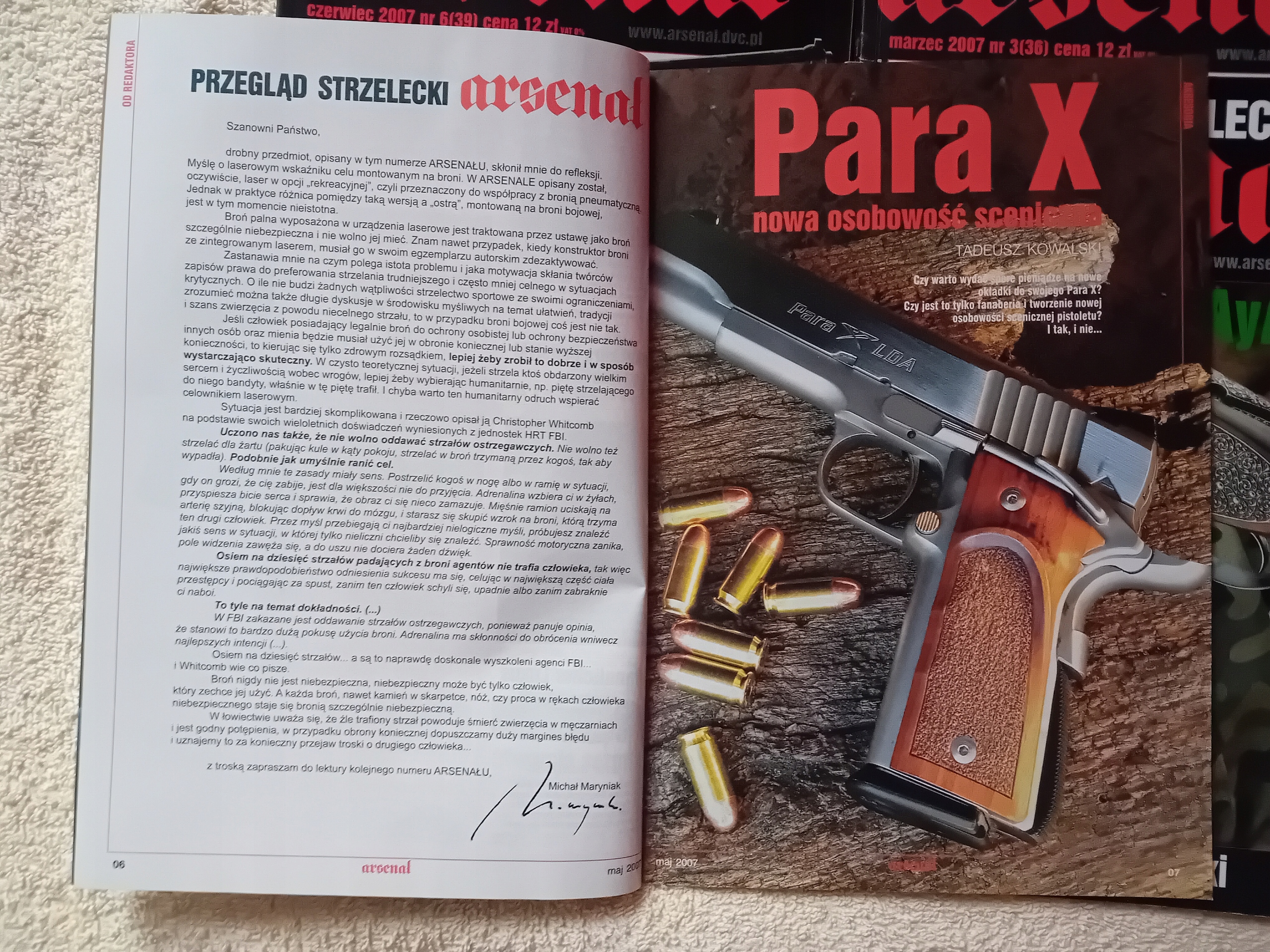 Murator, numery 1,2,3,4 / 2007 r. Numer czasopisma 1