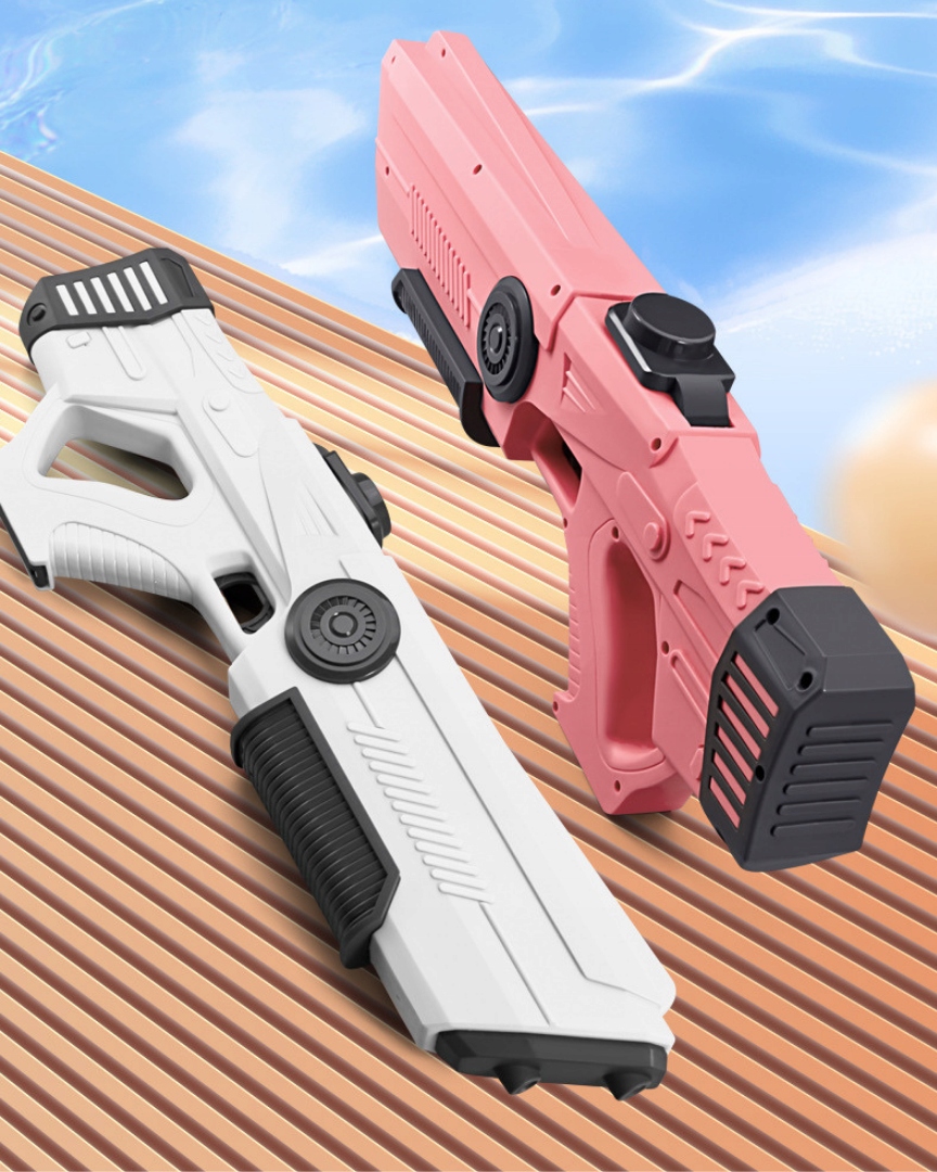 Pistolet Karabin na wodę Elektryczny DUŻY Automatyczny Miotacz USB 3 KOLORY Certyfikaty, opinie, atesty CE