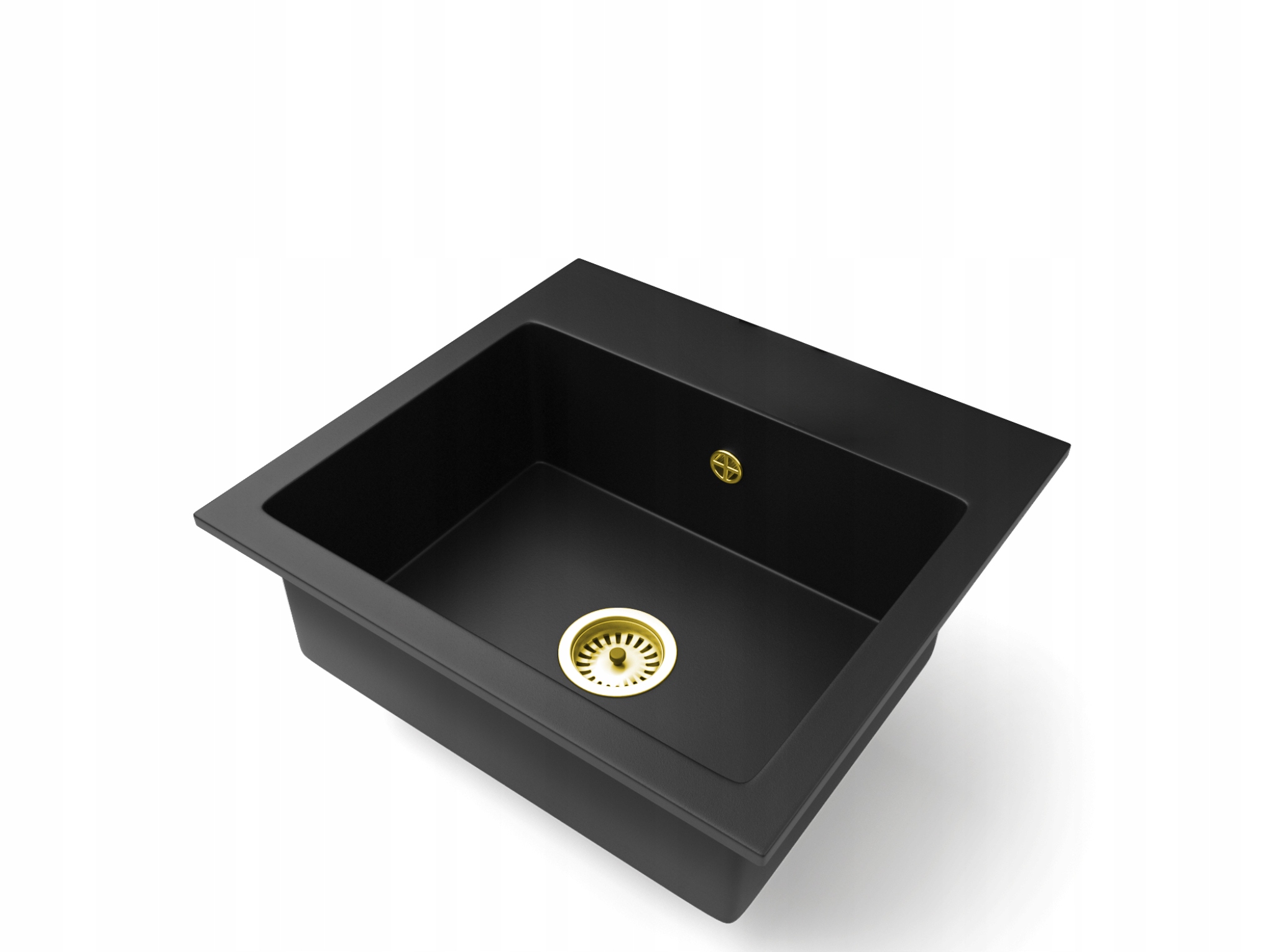 Kuchyňský granitový dřez jednokomorový Zlatý sifon