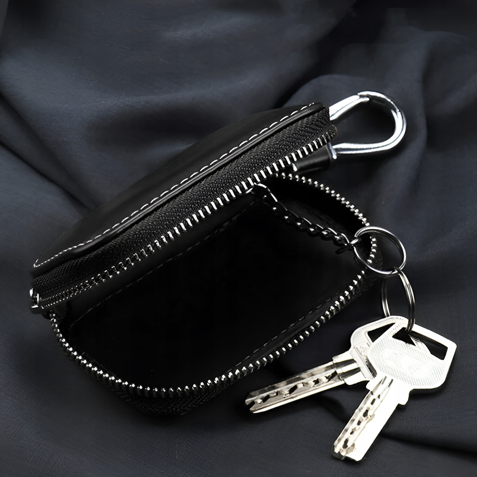 EKOSKÓRA ETUI SASZETKA POKROWIEC NA KLUCZE KLUCZYK SAMOCHODOWY VOLVO LOGO Marka Yolore