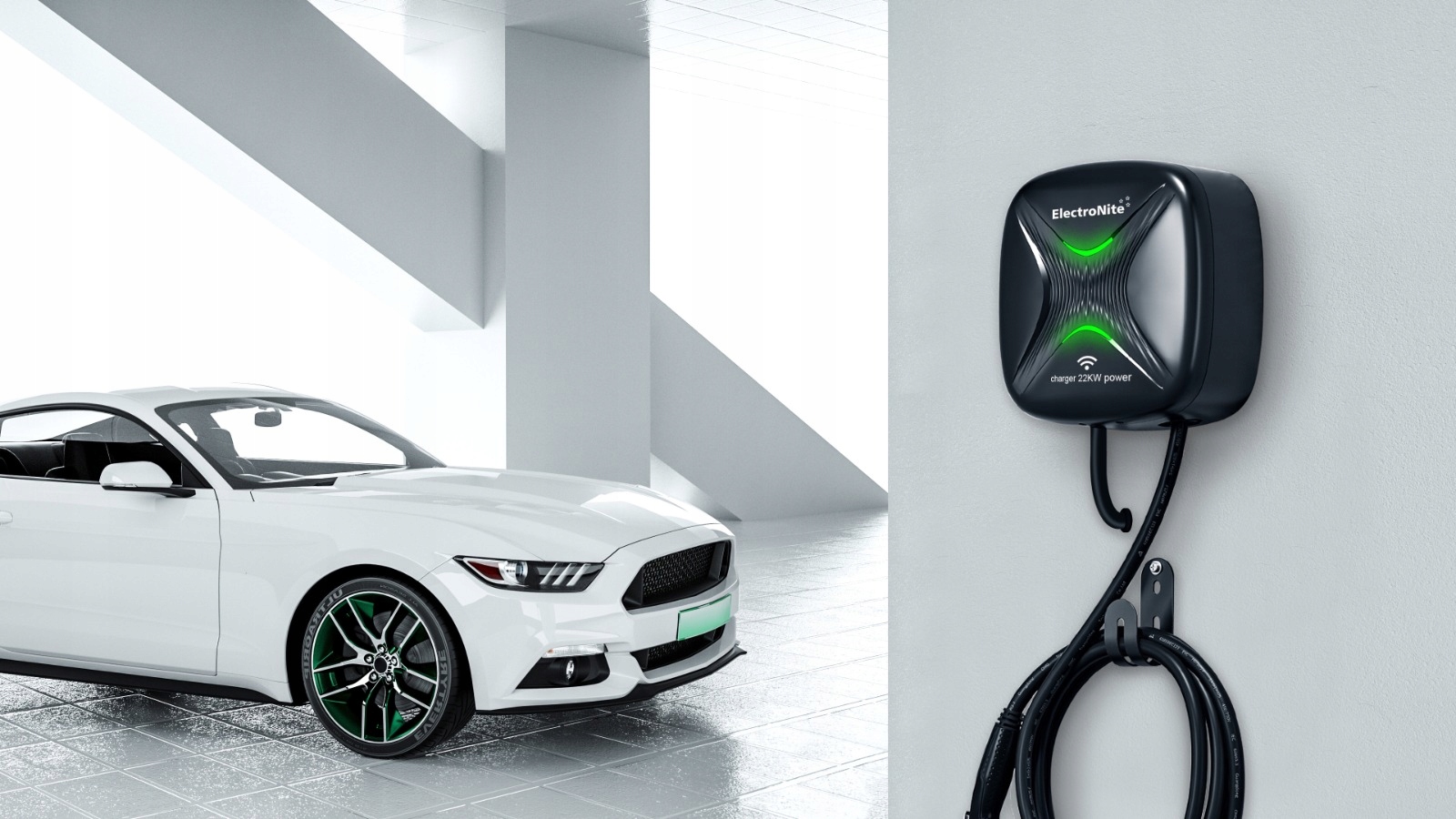 Wallbox Smart 22kW + rozliczanie RFID wtyk 5pin32A Przeznaczenie ładowanie samochodów