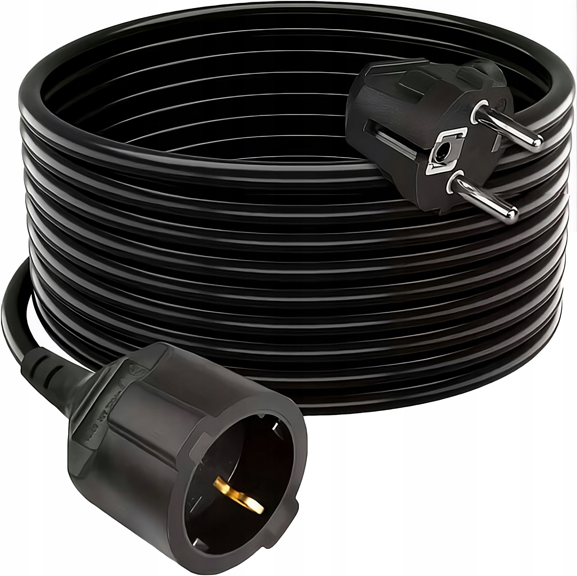 PRZEDŁUŻACZ BUDOWLANY OGRODOWY 3×2,5mm² GRUBY PRZEWÓD KABEL 30m