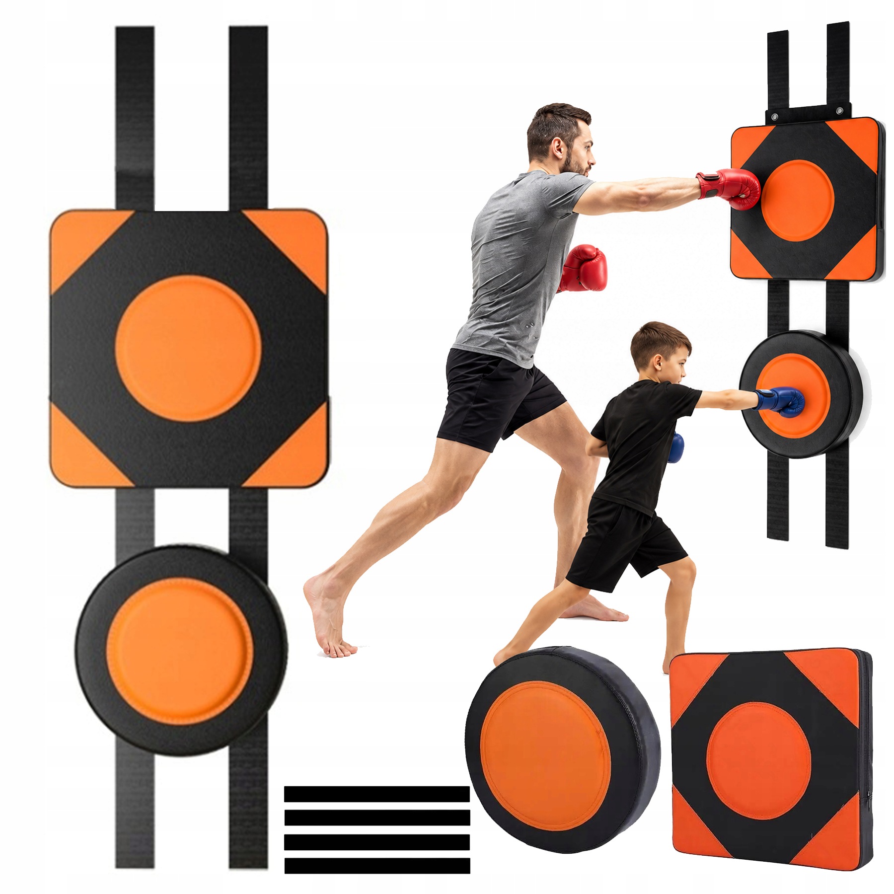 Mata do Boku Bokserska Mma Treningowa na Ścianą 2 elementy Zestaw 2w1