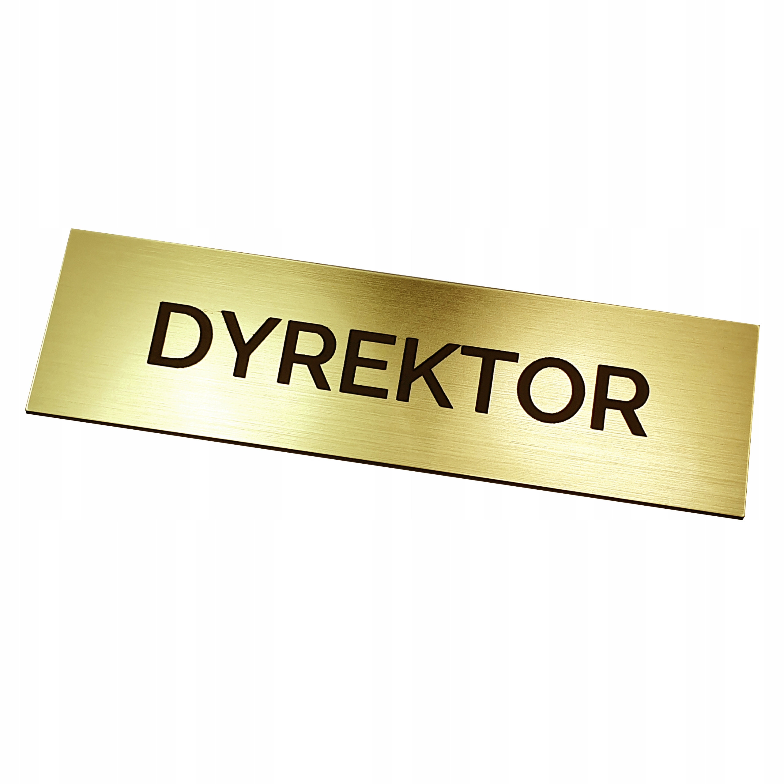 Tabliczka DYREKTOR, na drzwi, DOWOLNE NAPISY, 6cm x 18cm