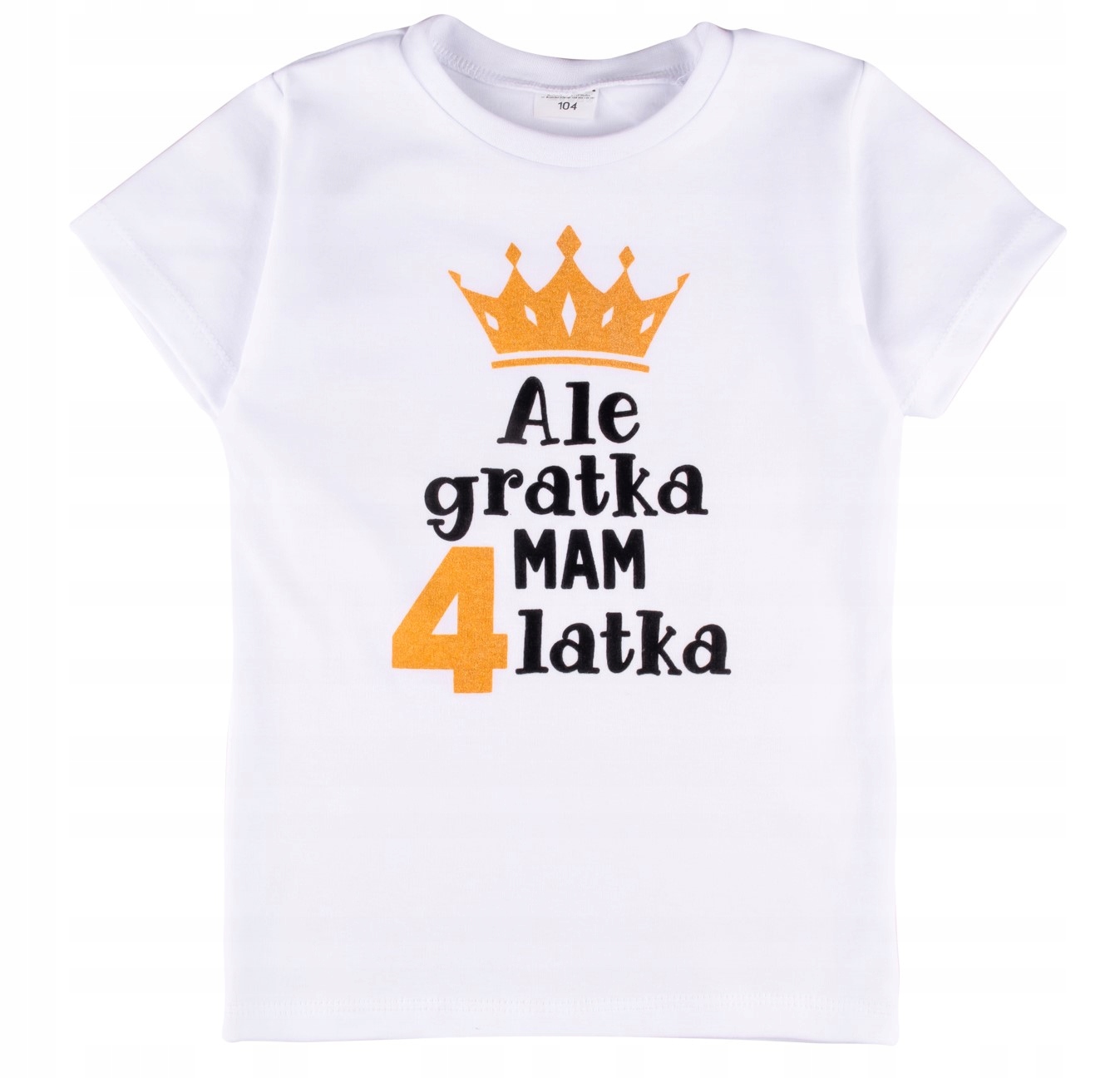 

Koszulka Urodziny Ale gratka mam 4 latka - r. 116