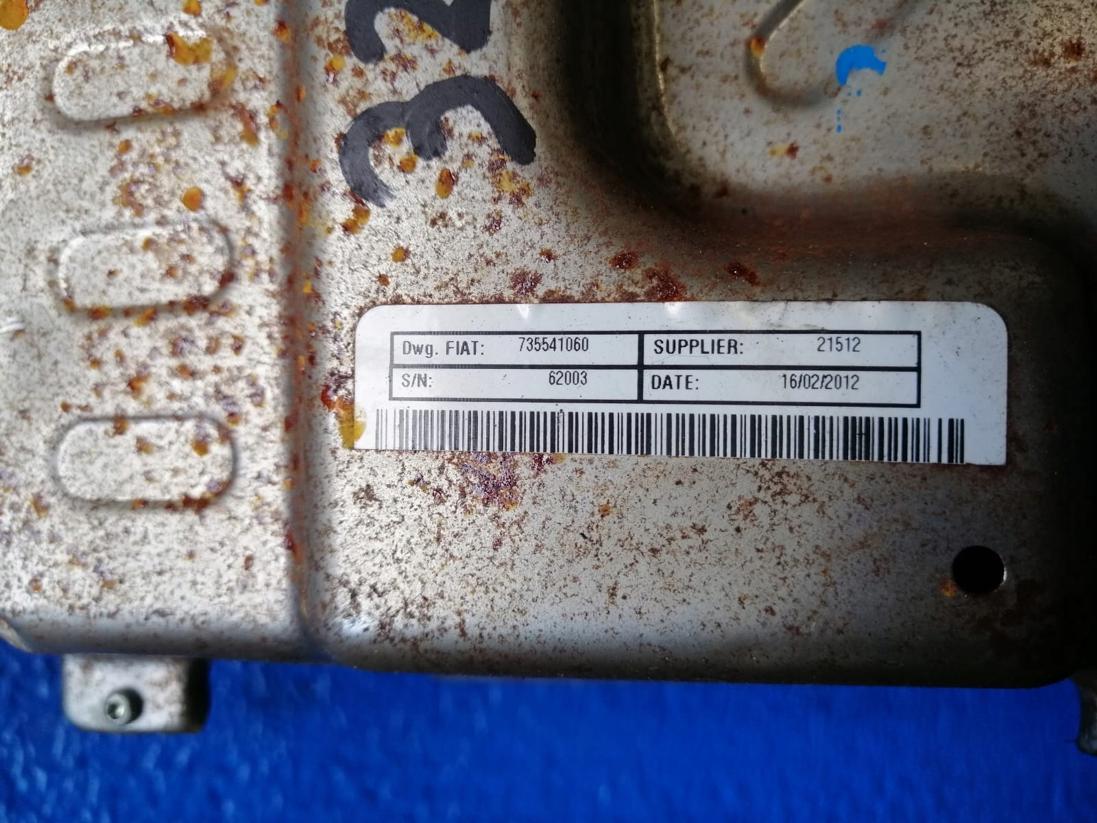 FIAT 500 PANDA control electrics 2816037206F