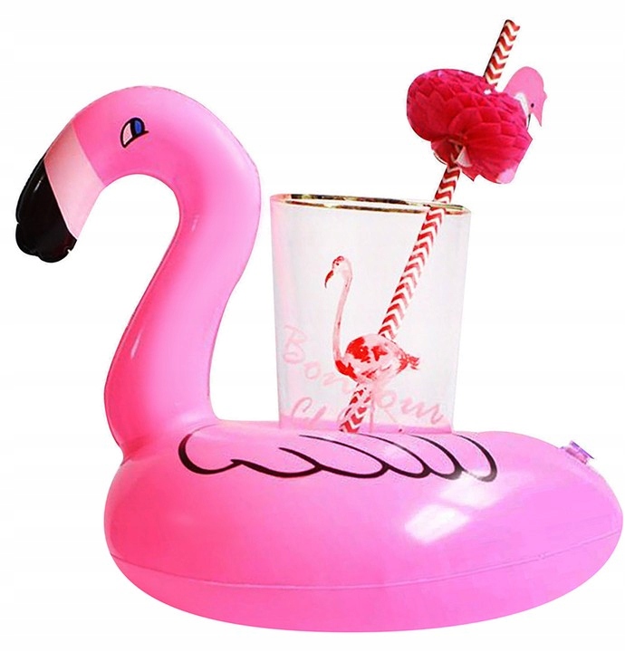 PODSTAWKA POD KUBEK NAPÓJ FLAMING DMUCHANA NA NAPOJE PŁYWAJĄCA DO BASENU Kod producenta 5677