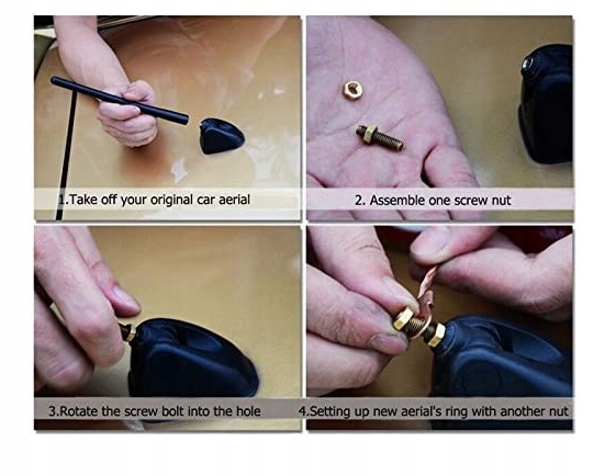 OPEL VW ANTENA PŁETWA REKIN SHARK 10166 SILVER Model AN10166S